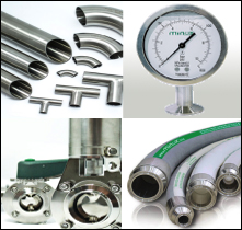 SANITARY VALVES & FITTINGS